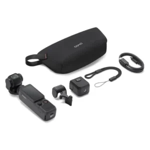 DJI Action Camera Osmo Pocket 4 Essential Combo Black EU, Kombinált csomag, Fekete
