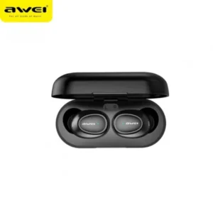 Awei T16 TWS headset, Bluetooth 5.0, IPX4, Fekete