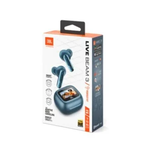 JBL Live Beam 3 fülhallgató, TWS, IP55, Kék (EU)