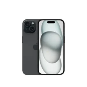 Apple iPhone 15 128GB, 6,1 hüvelykes kijelző, Dual eSIM, Fekete (MTP03)