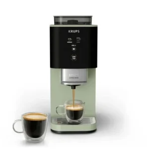 Krups Coffee Crush SA401LEO kávéfőző, 1,8L víztartály, Zöld