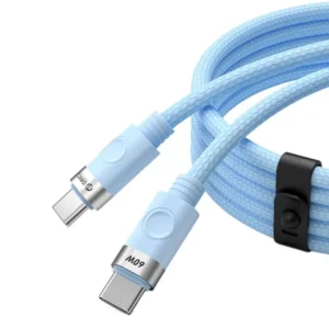 Orico CDX USB-C kábel, 60W PD, 1 m, Kék