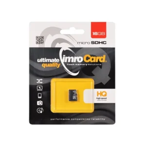 Imro microSDHC kártya, 16GB, Class 10 UHS-1