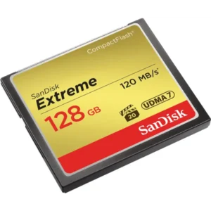 SanDisk Extreme CompactFlash kártya, 128 GB, UDMA 7 (SDCFXSB-128G-G46)