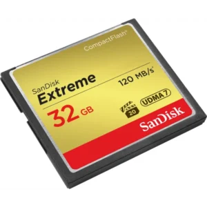 SanDisk Extreme CompactFlash memóriakártya, 32GB, UDMA 7 (SDCFXSB-032G-G46)