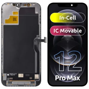 Apple iPhone 12 Pro Max LCD kijelző modul JK, In-Cell 120Hz, Fekete