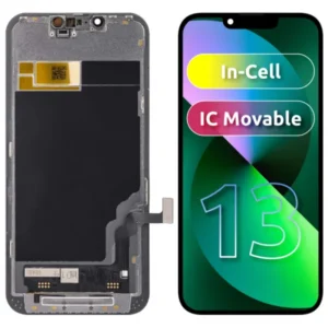 Apple iPhone 13 kijelző modul JK, In-Cell 120Hz, Fekete