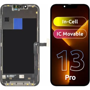 LCD kijelző modul JK Apple iPhone 13 Pro, In-Cell IC verzió, Fekete