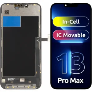 Apple iPhone 13 Pro Max LCD kijelző modul JK, In-Cell IC verzió, Fekete