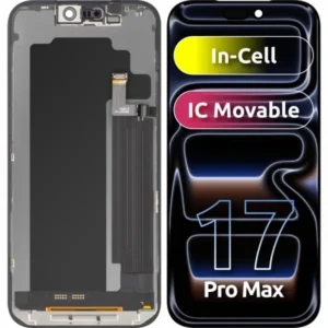 Apple iPhone 17 Pro Max LCD kijelző modul ZY, In-Cell IC, Fekete