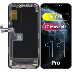 Apple iPhone 11 Pro LCD kijelző modul ZY, In-Cell IC verzió, Fekete