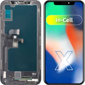 LCD kijelző modul ZY az Apple iPhone X kijelző, In-Cell verzió, Fekete