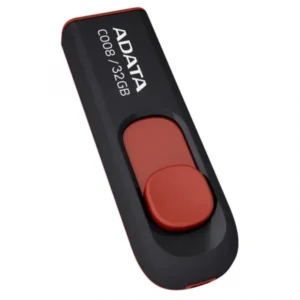 Adata C008 FlashDrive USB-A 2.0, 32GB, csúsztatható csatlakozó (AC008-32G-RKD)