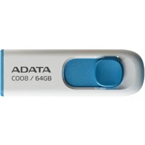 Adata C008 pendrive, 64 GB, USB-A 2.0 (AC008-64G-RWE)