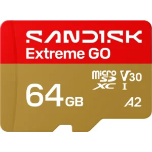 SanDisk Extreme GO Android A2 microSDXC 64GB, UHS-I U3 V30, 170MB/s (SDSQXGN-064G-GN6MN)