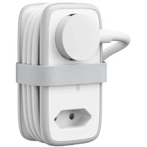 Orico APP elosztó, 2 AC foglalat, 3 USB port, Fehér szürke