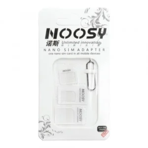 Noosy 4in1 SIM adapter, 3 átalakító, Tűvel