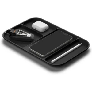 Spigen LD403 tárolótálca, 4 rekeszes, Fekete (AHP10136)